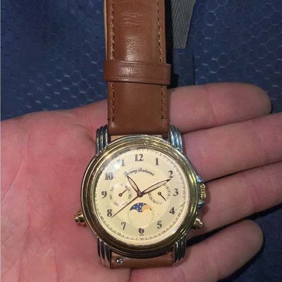 Tommy Bahama TB1065 Pineapple Dial Moon Phase calendar - Picture 5 of 5